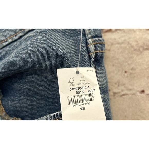 Old Navy Jeans Boys 18 Boot Cut Built in Flex Blue Denim NEW Adjustable Waist - Picture 4 of 6